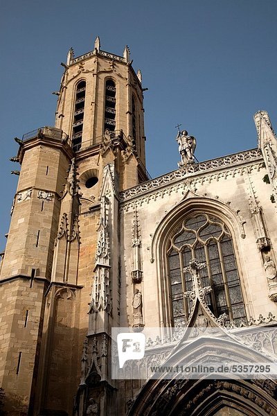Frankreich  Kathedrale  Fassade  Aix-en-Provence