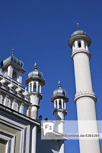 Minarett der Ahmadiyya-Moschee  Wilmersdorfer Moschee  Berliner Moschee  älteste Moschee Deutschlands  1924 - 1928  Berlin  Deutschland  Europa