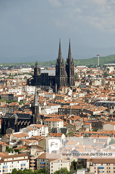 Clermont-Ferrand  Hauptstadt der Region Auvergne  Frankreich  Europa