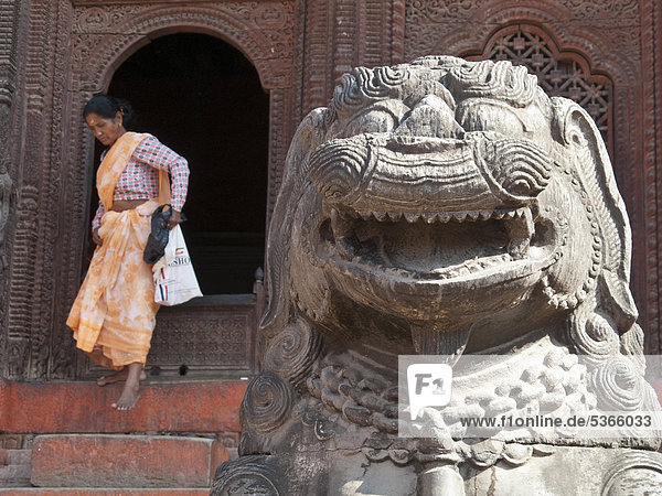 Kathmandu Hauptstadt Loyalität verlassen Nepal Südasien Mittlerer Osten