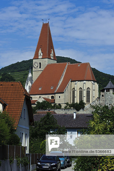 Wehrkirche  Weißenkirchen  Wachau  Niederösterreich  Österreich  Europa