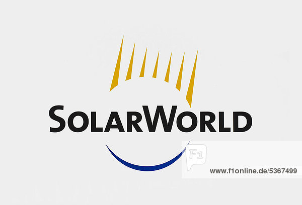 SolarWorld  Logo der SolarWorld AG