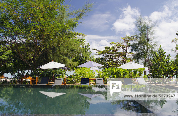 Schwimmbad Südostasien Asien Thailand
