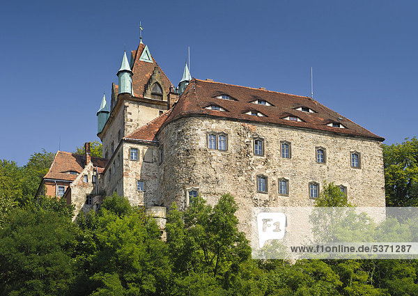 Schloss Kuckuckstein in Liebstadt  Sachsen  Deutschland  Europa