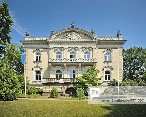 Neobarock Villa Eschebach Hauptsitz Der Vr Bank Dresden Sachsen Deutschland Europa Offentlichergrund