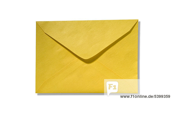 Gelber Briefumschlag  Kuvert