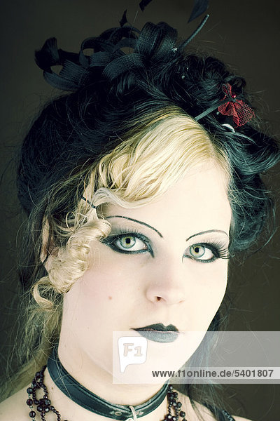 Frau Gothic Barock Romantic Gothic Portrait