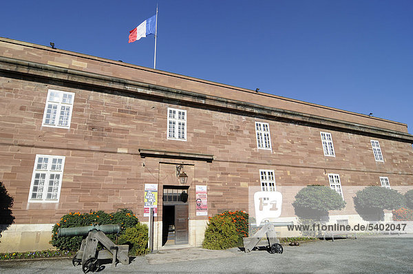 Historisches Museum  Zitadelle  Festung  Belfort  Franche-Comte  Frankreich  Europa