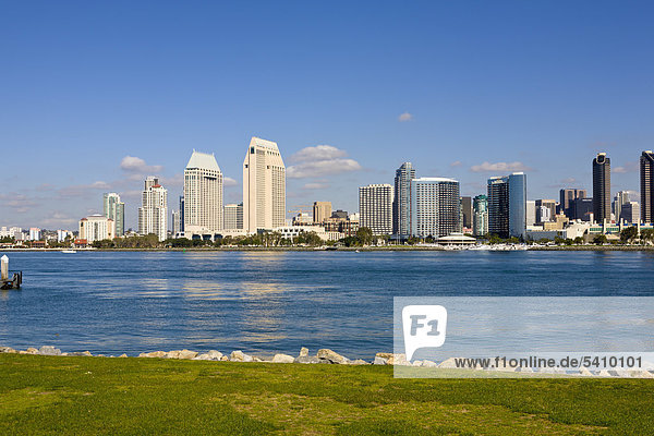 San Diego Skyline  Kalifornien  USA