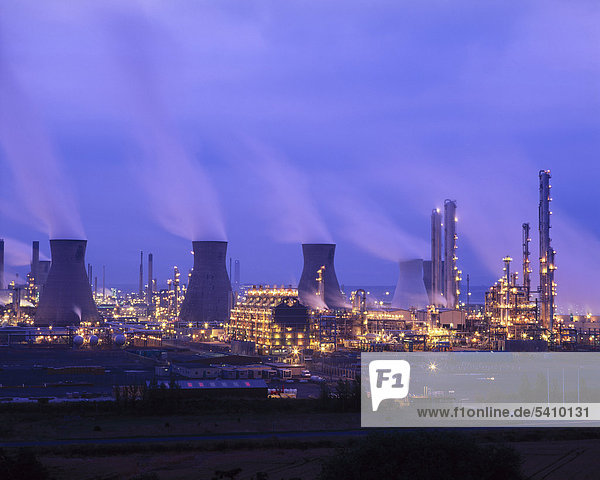Chemische Werke und Öl-Raffinerie  Grangemouth  Schottland