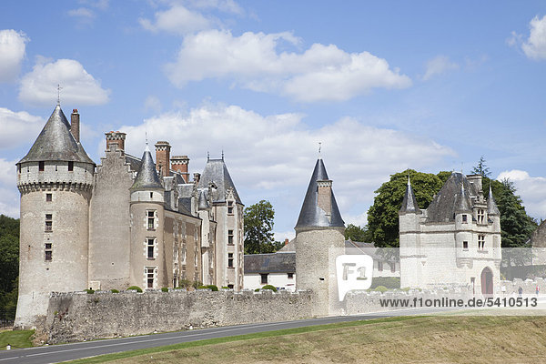 Europa  Frankreich  Loire-Tal  Loire  Schloss Montpoupon  Chateau de Montpoupon  Burg  Burgen  Tourismus  Reisen  Urlaub  Urlaub