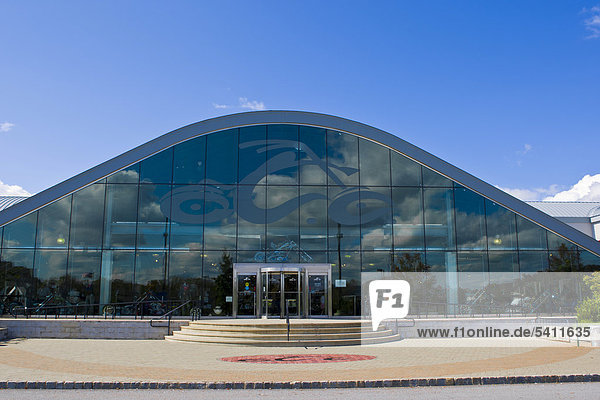 Building of motorcycle manufacturer Orange County Choppers  OCC  Orange County  New York  USA