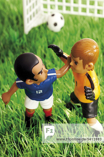 Ziel Spiel frontal 2 Football