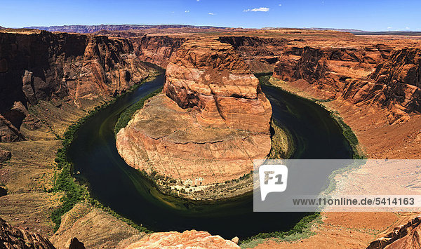 Horseshoe Bend  Glen Canyon National Recreation Area  Colorado River  Arizona  USA