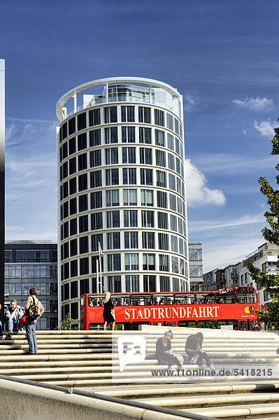 Magellan Terraces and International Coffee Plaza office tower in HafenCity  Hamburg  Germany  Europe