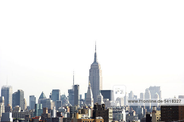 Vereinigte Staaten von Amerika USA Skyline Skylines New York City Manhattan