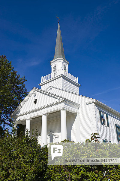 Bar Harbor Congregational Church Kirche in Bar Harbor im Bundesstaat Maine  New England  USA