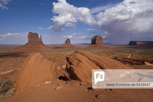 Monument Valley Navajo Park Arizona USA