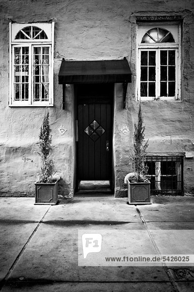 Haustür Vereinigte Staaten von Amerika USA New York City Greenwich Village Manhattan