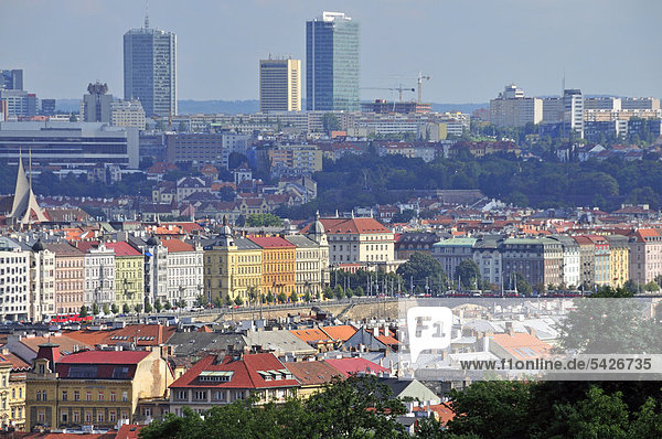 Prag Hauptstadt Europa Tschechische Republik Tschechien UNESCO-Welterbe Böhmen