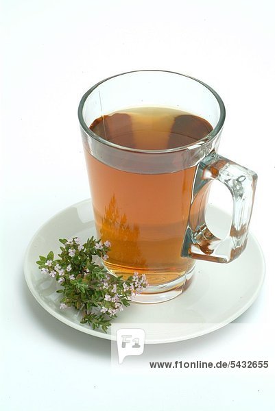medicinal tea - herbtea - thyme - thymetea - thymus vulgaris - timo -