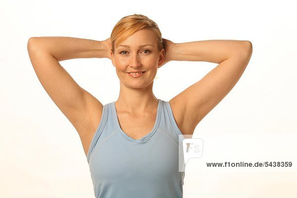 Mobilization of shoulder and neck area against hardening