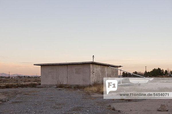 Betonlagergebäude in Pahrump  Nevada