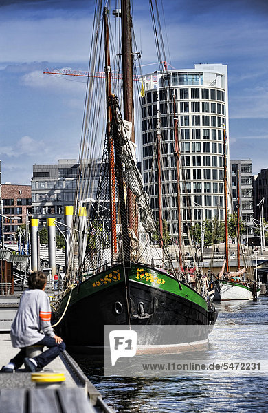Hafen Europa Hamburg - Deutschland Ortsteil Deutschland HafenCity Sandtorhafen