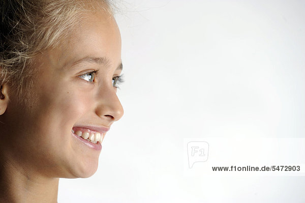 Girl smiling  portrait