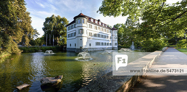 Wasserschloss Bad Rappenau  Baden-Württemberg  Deutschland  Europa  ÖffentlicherGrund