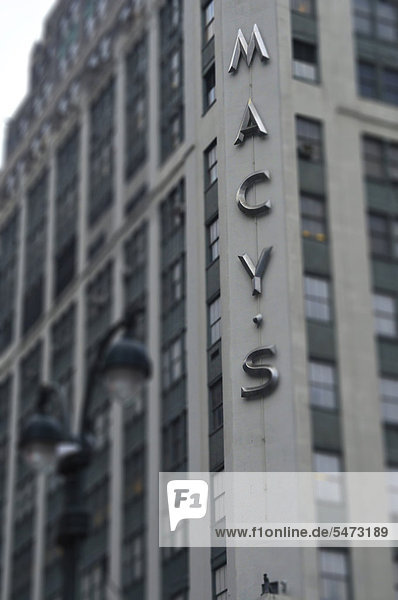 Macy's Kaufhaus  Manhattan  New York  USA  Nordamerika