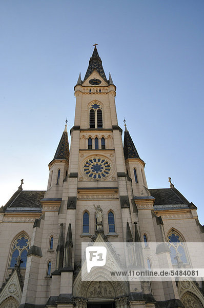 Herz-Jesu-Kirche  neogotisch  Köszeg  Ungarn  Europa