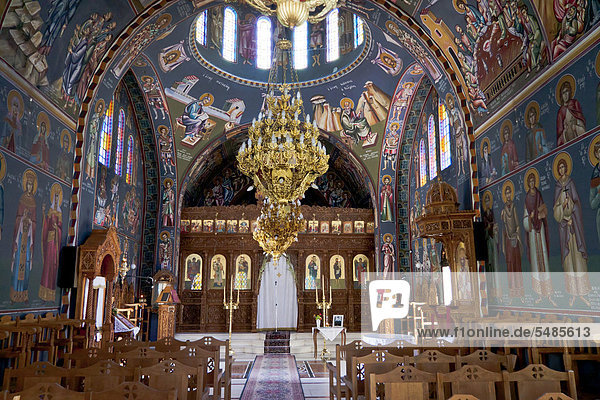 Kirche Saint Nectarius bei Archipolis  Rhodos  Griechenland  Europa