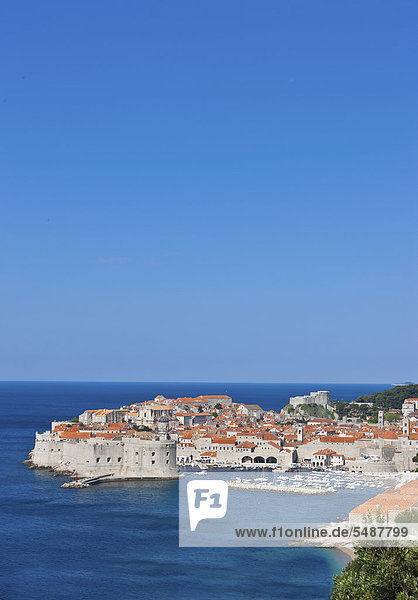 Europa Stadt Geschichte Ignoranz UNESCO-Welterbe Kroatien Dalmatien Dubrovnik