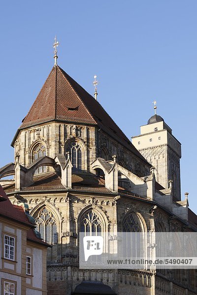 Deutschland  Bayern  Bamberg  Blick auf die Frauenkirche