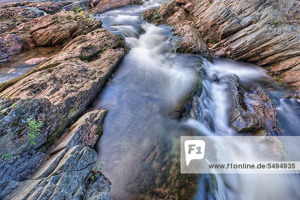 Torsbjørka oder Torsbjoerka Fluss Skarvan und Roltdalen Nationalpark Skarvan og Roltdalen Provinz Nord-Trøndelag Norwegen Skandinavien Europa