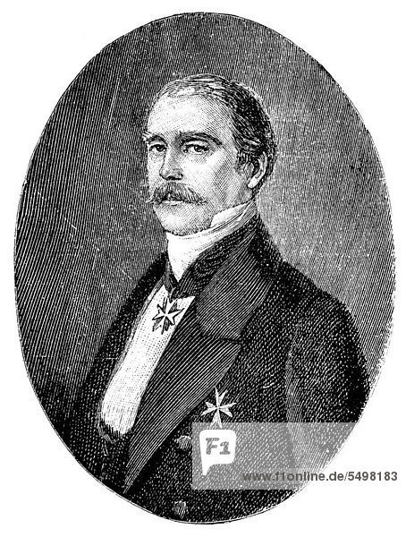 Otto von Bismarck  1815 - 1898  wood engraving  1880
