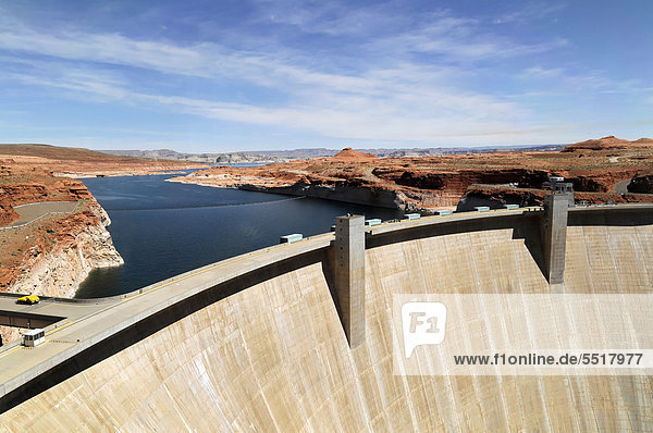 Glen Canyon Dam Lake Powell Dam Arizona USA North America