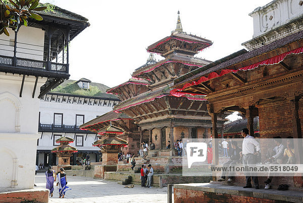 Temple  Durbar Square  Kathmandu  Nepal  Asia