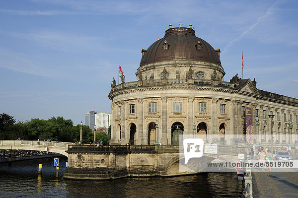 Bode-Museum auf der Museumsinsel  UNESCO-Weltkulturerbe  Berlin Mitte  Deutschland  Europa