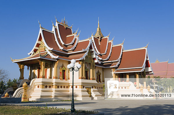 Tempel Ho Thammasapha  Vientiane  Laos  Indochina  Asien