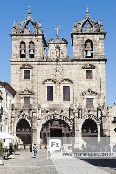 Se Cathedral  Braga  Minho  Portugal  Europe