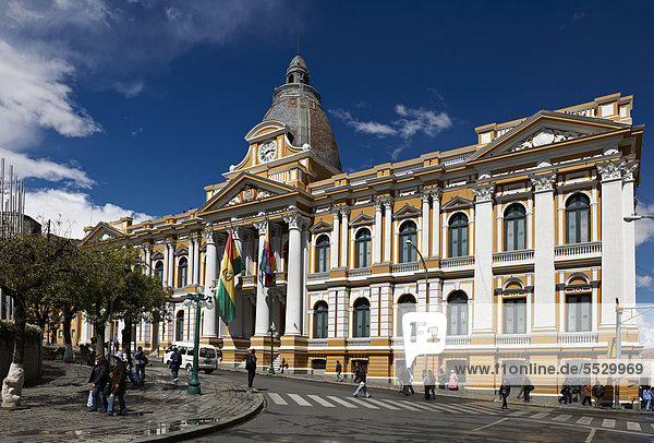 Parlamentsgebäude  La Paz  Bolivien
