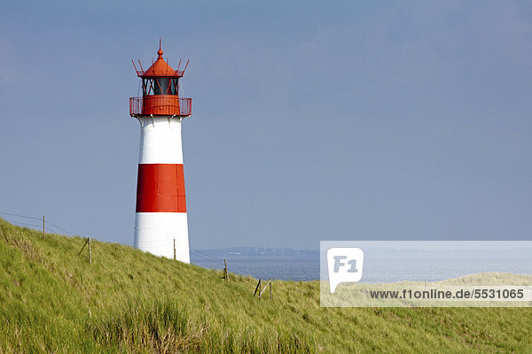 Europa Leuchtturm Liste Deutschland Halbinsel Schleswig-Holstein Sylt