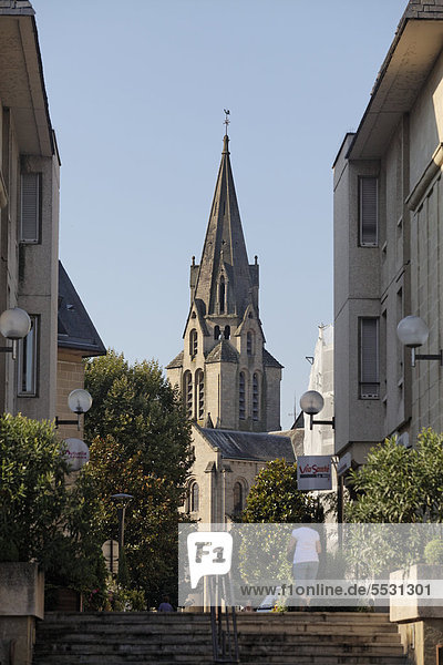 Saint Martin Kirche  Stadt Brive la Gaillarde  Correze  Frankreich  Europa