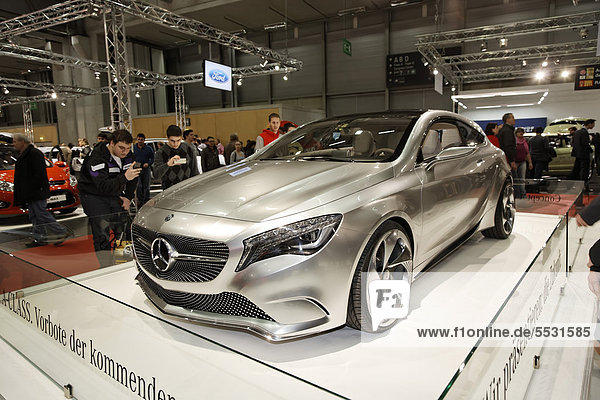 Mercedes Benz Konzeptauto  Designkonzept der A Klasse auf der Vienna Autoshow 2012  Automesse  Wien  Österreich  Europa