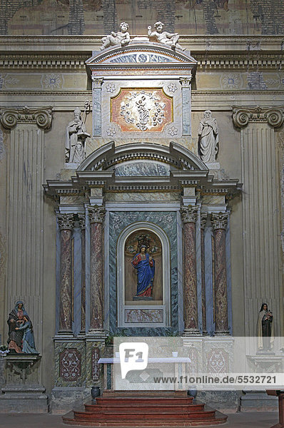 Basilika minor  San Marco  in Boretto  Emilia Romagna  Italien  Europa