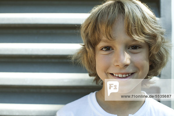 Lächelnder Junge  Portrait