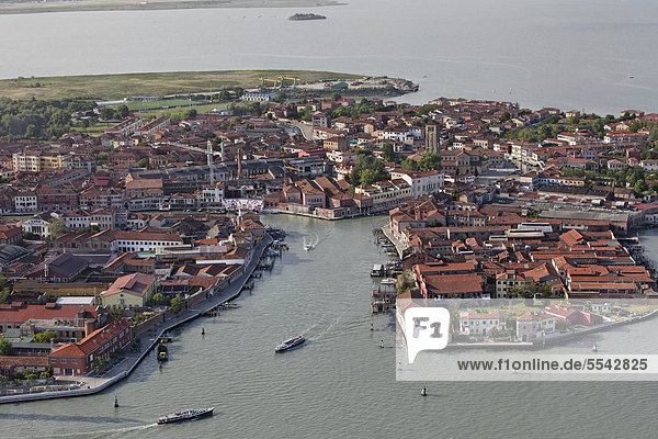 Europa UNESCO-Welterbe Luftbild Italien Venetien