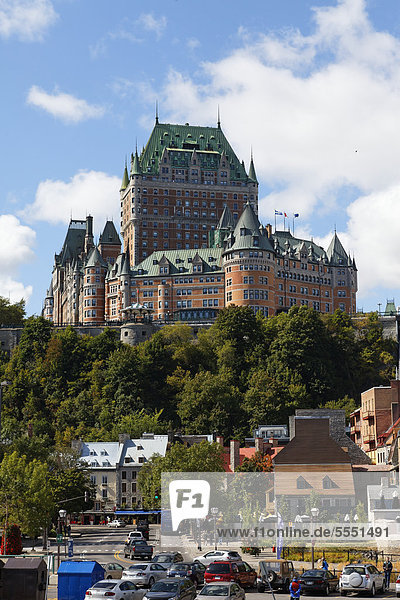 Hotel Chateau Frontenac UNESCO-Welterbe Kanada Quebec Quebec City